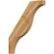 Ekena Millwork 4"W x 34"D x 40"H Funston Rough Sawn Knee Brace, Western Red Cedar BRC04X34X40FST00RWR - alternate 1